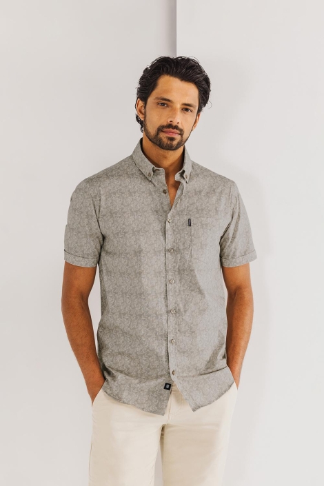 State of Art shirt ss print popli